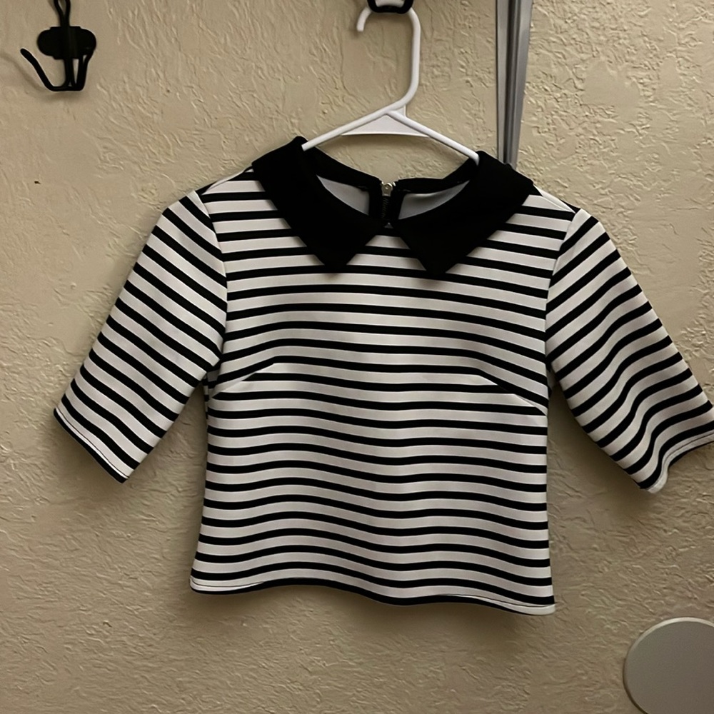 Black and white strips